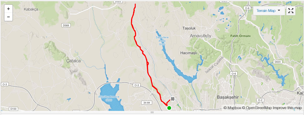 Bahçeşehir - Yassıören Bisiklet Turu Strava Kaydı